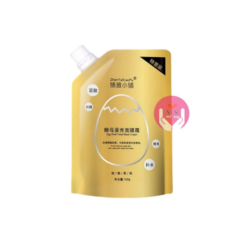 Masker wajah/EGH SHELL YEAST MASK CREAM ORIGINAL