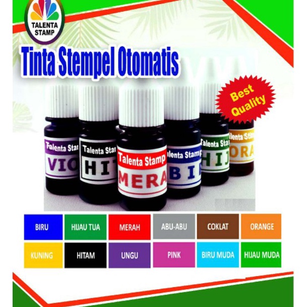 

Dijual Murah Tinta stampel otomatis / stempel flash murah dan berkualitas E84 ❈