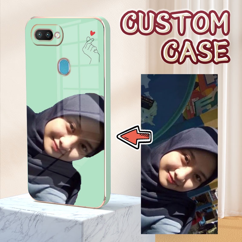 CUSTOM CASE realme2 realme5 realme6i realme7i realme9i realme10a realme20a realme5i realme5s 4g Squa