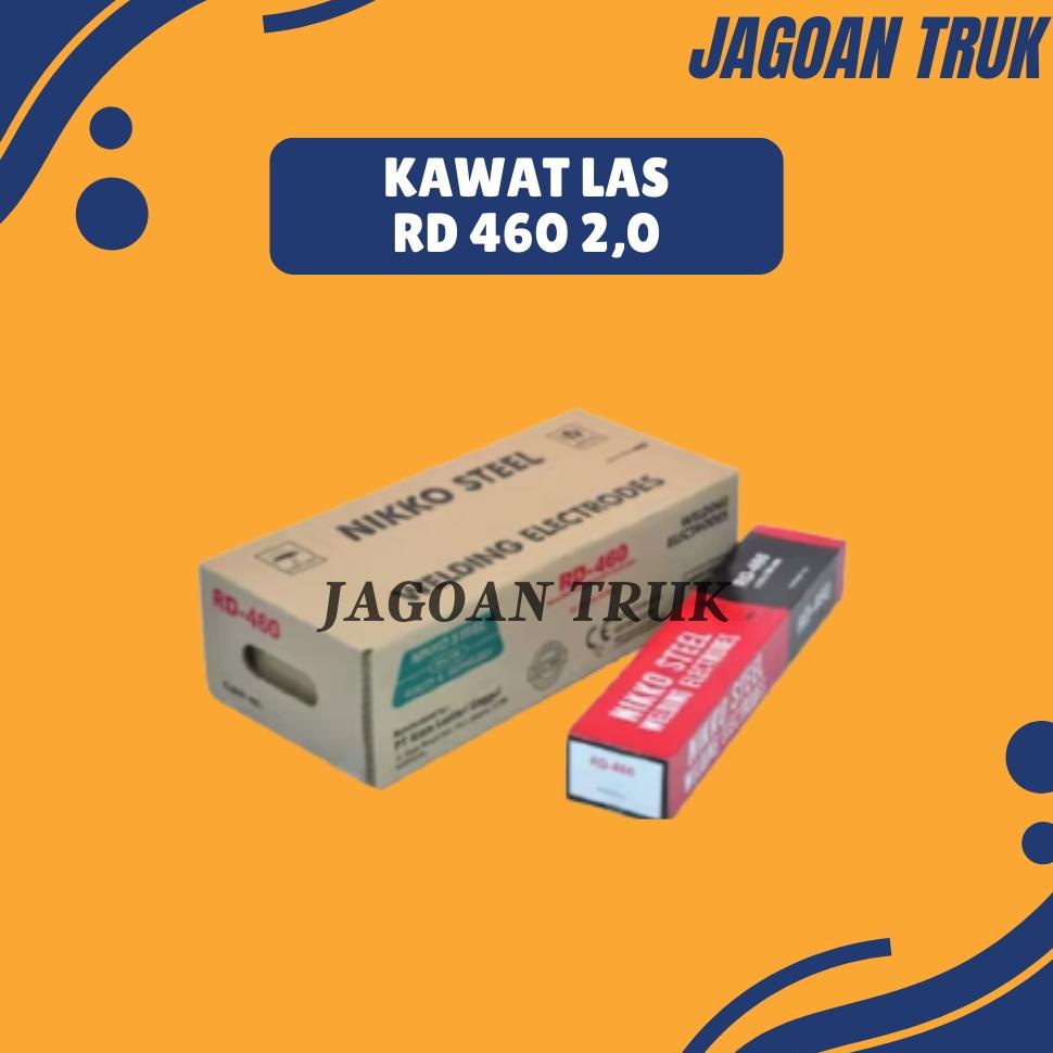 TERBAIK NIKKO STEEL KAWAT LAS RD 460 RD460 2.0 MM 1KG