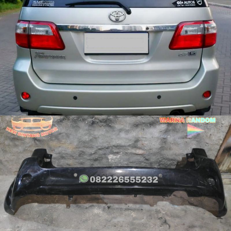 Bumper belakang fortuner 2005-2010 100% Ori