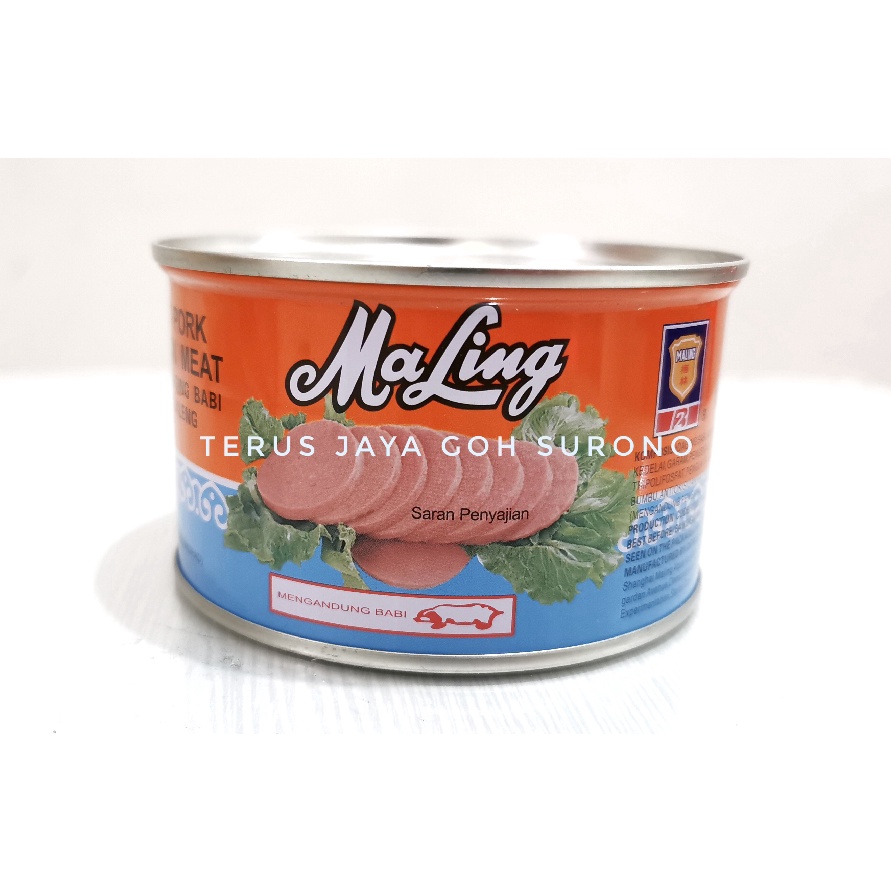 

NPVQ4756 Ready Stok Maling Pork Luncheon Meat 397g Daging Babi Ma Ling 397g Greatwall Chopped Pork and Ham 340g