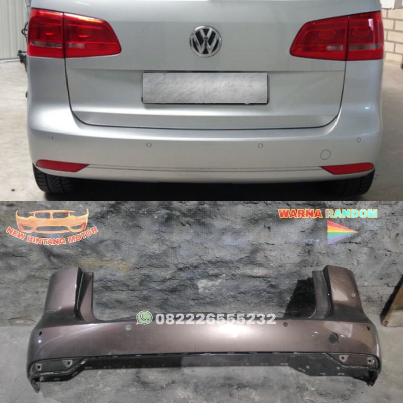 Bumper vw touran volkswagen touran 2010-2015 100% Ori