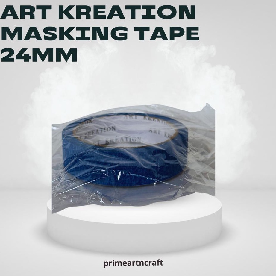 

❈Dijual Murah★➻ art kreation blue painter masking tape 24mm x 20 yard C92 ➥