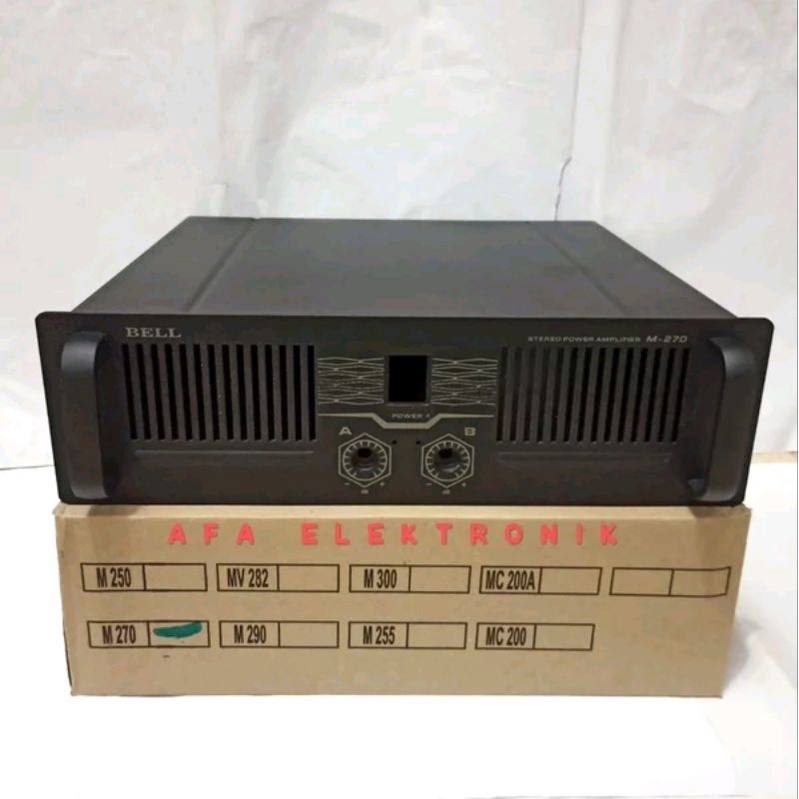 Box Power Amplifier BELL M270