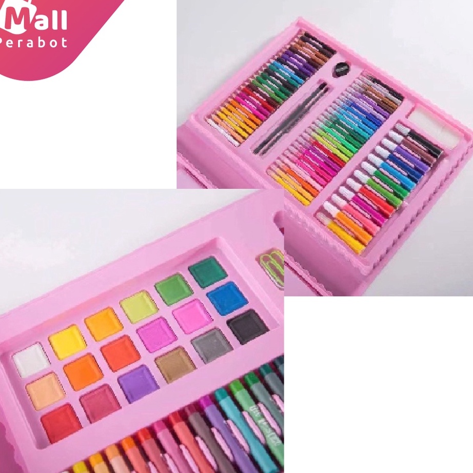 

[B2➲/S♪) Crayon Warna Anak Set 208 & 150 Pcs | Art Full Set | Krayon Mewarnai Anak | Pensil Warna | Perlengkapan Mewarnai Lukis- berrkualitas..