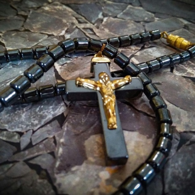 Rosario Kalung Religius Batu Blustin