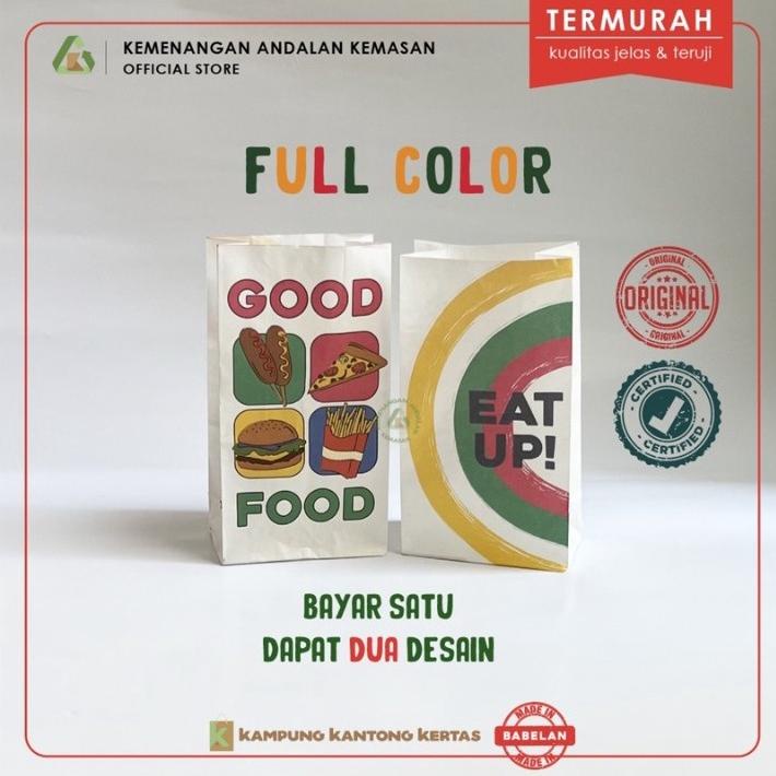 

TREND KANTONG AYAM SEPARASI MOTIF GOOD FOOD - ISI 100PCS