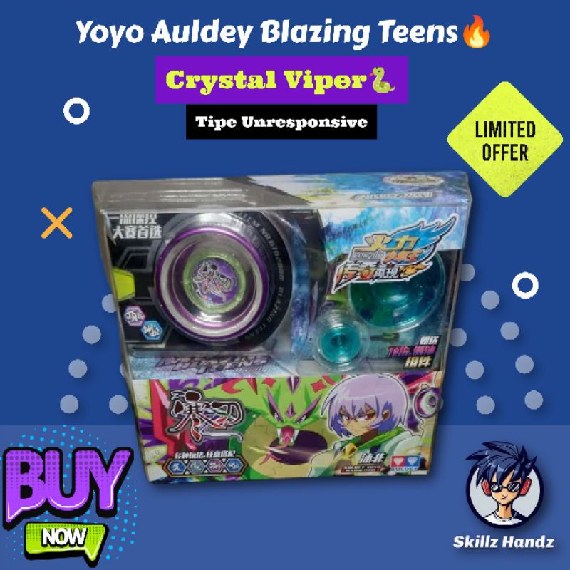 Yoyo Auldey Blazing Teens Crystal Viper (Unresponsive)