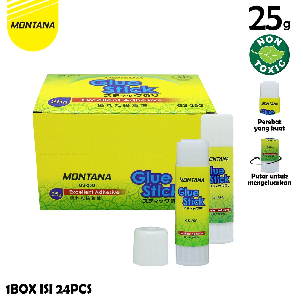 

ILKJ-72 MurahMurahATK Glue Stick / Lem Batang Montana GS-25 / 25Gr 54