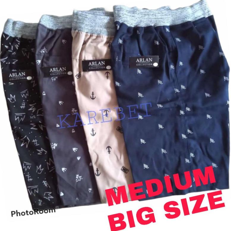 Limited Celana Pendek Pria Jumbo Motif Distro Original Casual Nkr