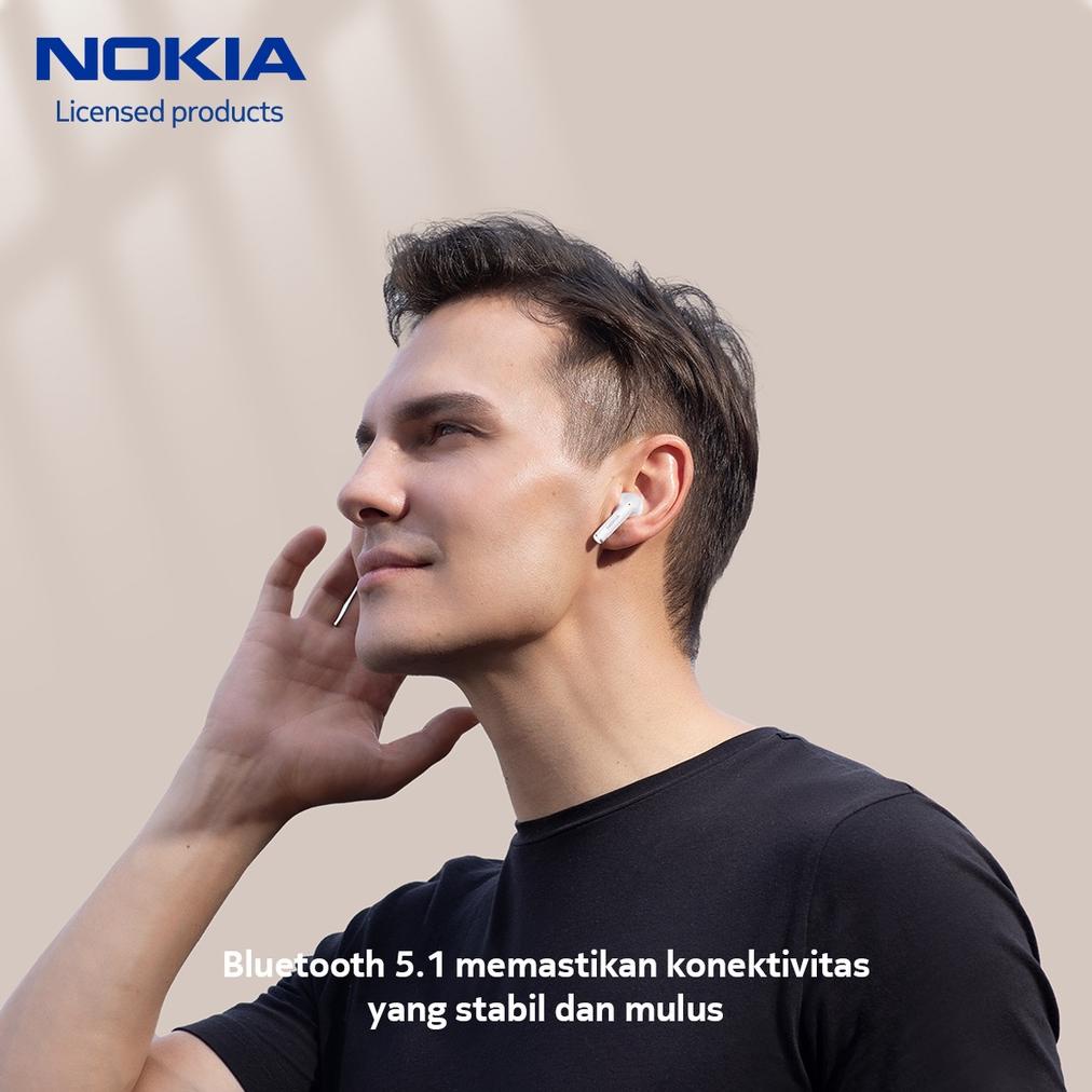 CUCI GUDANG NOKIA E3110 TRUE WIRELESS EARBUDS BLUETOOTH EARPHONE TWS HD