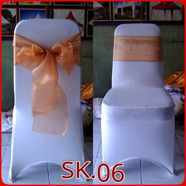 

Termurah Pita Sarung Kursi/Hiasan Sarung Kursi Kain Organza Kkt