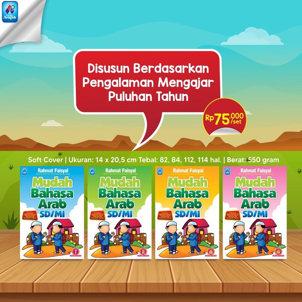 

Bagus Banget.. Mudah Bahasa Arab SD MI Jilid 1-4 Pustaka Arafah JSJ