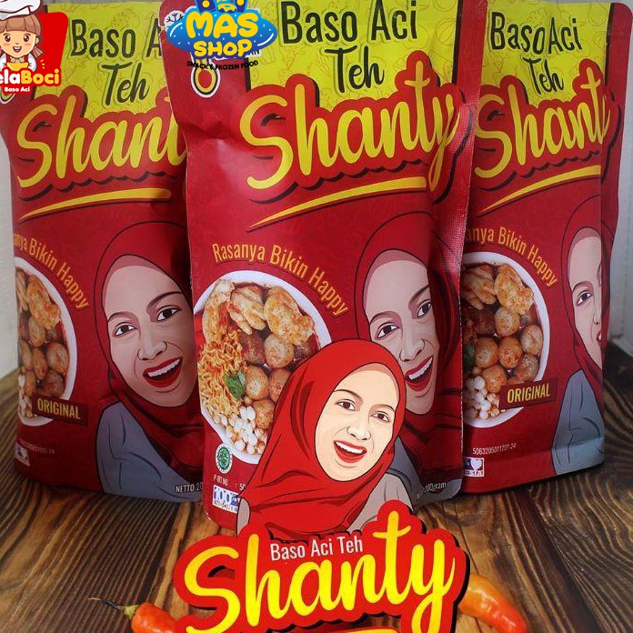 

NJMK5385 PALING AMPUH>>> BOCI TEH SHANTYTulang Rangu Baso Aci Teh Shanty ORIGINAL pedas terasi Baso Kampung Bakso Aci Teh Shanty Boci cabe tabur