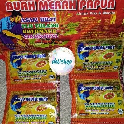 

VSFG4631 MEGA SALE KAPSUL BUAH MERAH PAPUA ORIGINAL | ASAM URAT, FLU TULANG, REUMATIK, CIKUNGUNYA