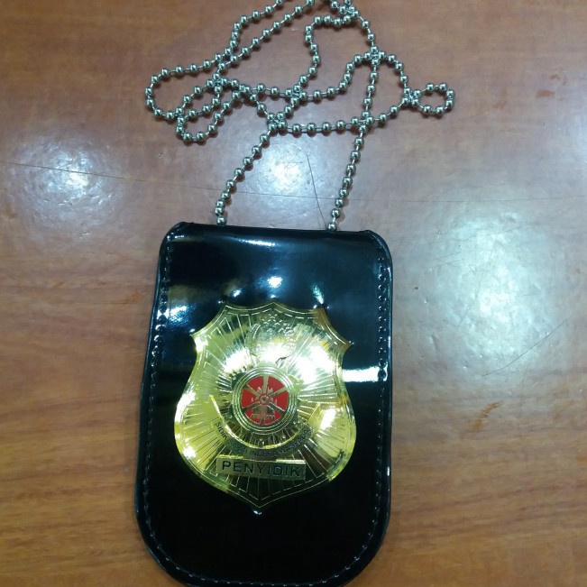 kalung kta logo penyidik polri