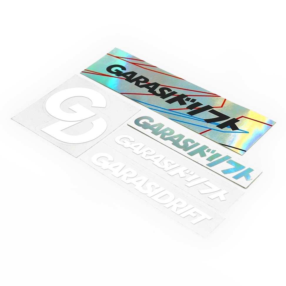 Ready WMR Garasi Drift Sticker Package | Garasi Drift Merchandise ✺ E ™