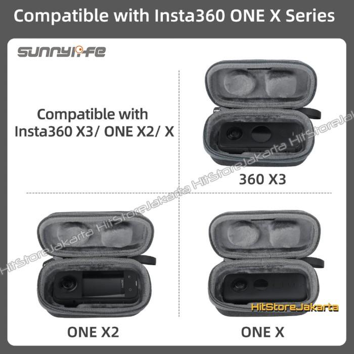 TERLARIS SUNNYLIFE MINI BAG FOR INSTA360 X3 TAS INSTA360 ONE X2 ONE X MINI CASE