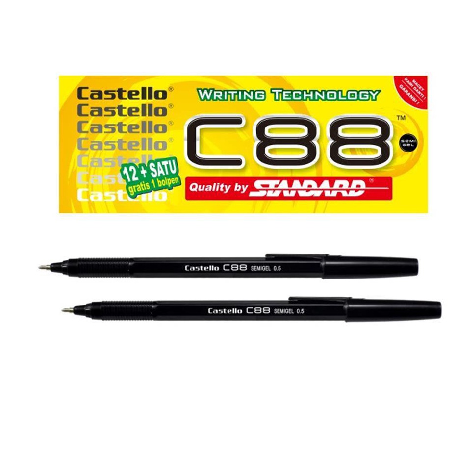 

➥Diskon✵ Pen Castello C88 (12Pcs) J35