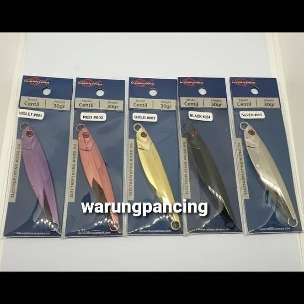 Termurah Metal Jig Relix Nusantara Centil 12Gram