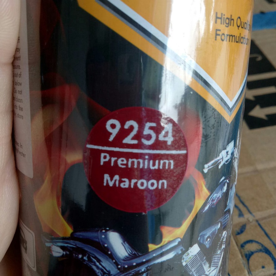 ✤Diskon✤ Pilox Pilok Diton premium maroon 9254 400cc Pilok maron marun merah hati