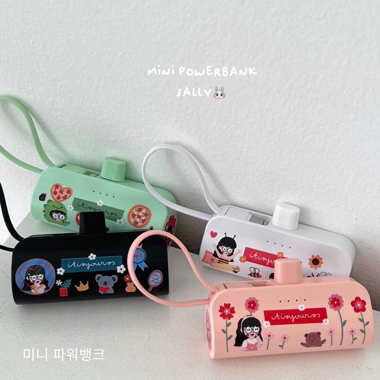 NEW ARRIVAL MINI POWER BANK SALLY | POWER BANK MINI | POWER BANK LUCU