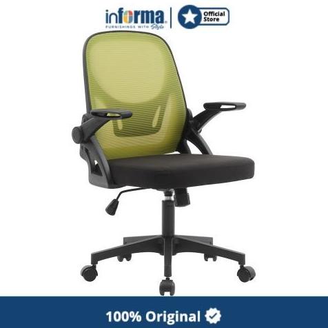 Informa - Informa Ken Kursi Kantor Sandaran Rendah - Hijau