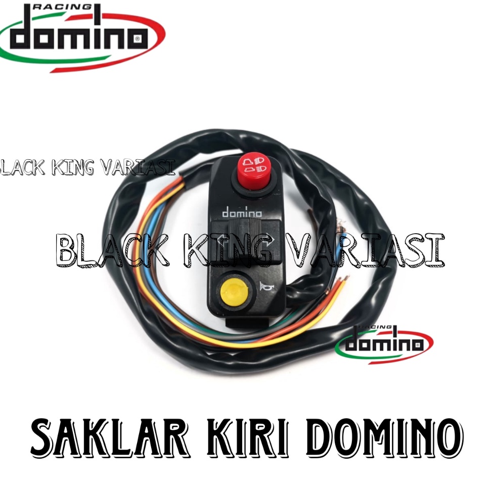 `Ciy Saklar Kiri Domino Saklar Holder Saklar Domino Kiri Universal Semua Jenis Motor Saklar Kiri Dom