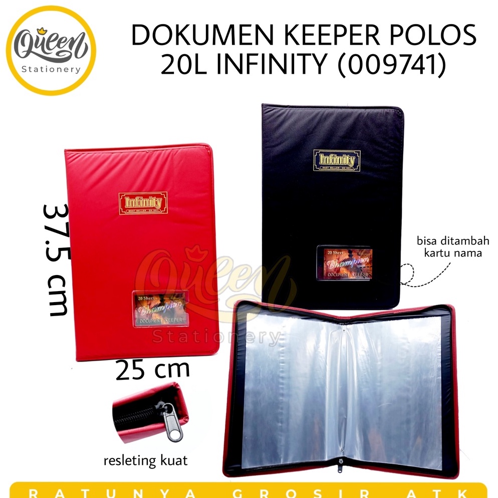 

Harga Promo.. 1 PCS DOKUMEN KEEPER POLOS 20L INFINITY / MAP DOKUMEN / FILE ORGANIZER (009741) IHH