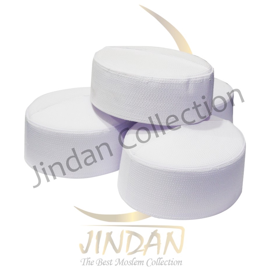 Promo Peci Batok Pendek Tinggi 7 Cm Peci Putih Pendek
