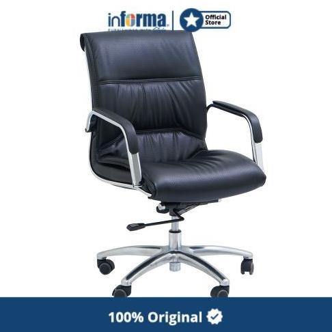 Informa - Informa G Council Kursi Kantor Sandaran Rendah - Hitam
