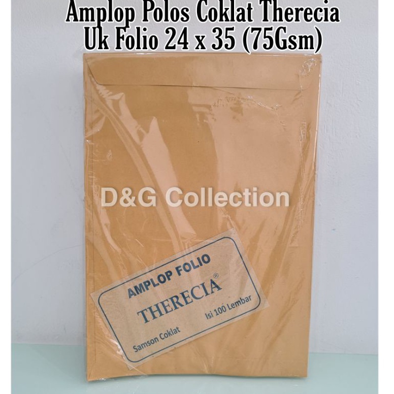 

Dijual murah AMPLOP COKLAT FOLIO ISI 100PCS/ AMPLOP COKLAT FOLIO MURAH 75 GSM TII