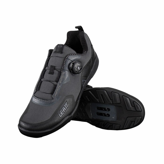 Bestseller Sepatu Sepeda Cleat Mtb Leatt Shoes Dh Xc Enduro Gravel 6 Clip Stealth