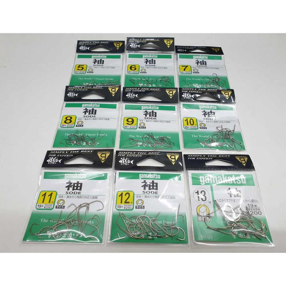 Termurah Mata Kail Gamakatsu Sode (Tanpa Lubang)