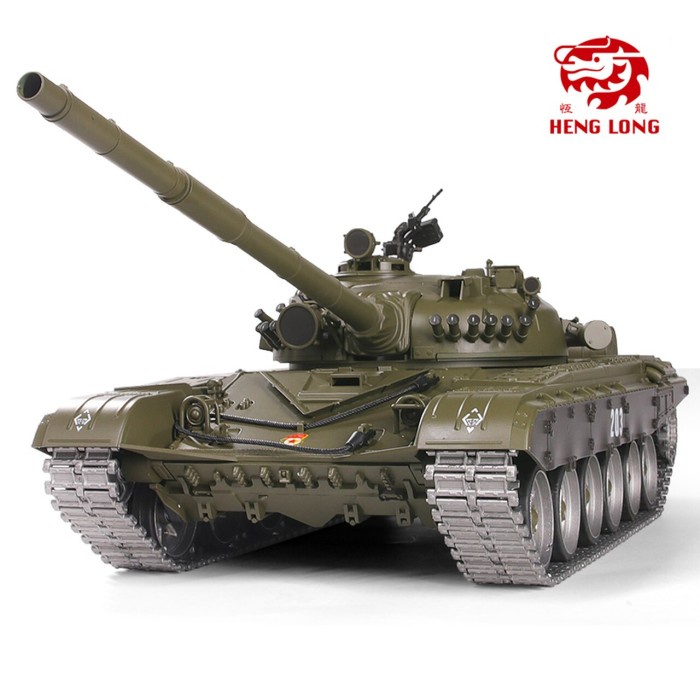 Henglong RC Tank Russian T-72 1/16 Scale MBT Remote Control 3939-1P