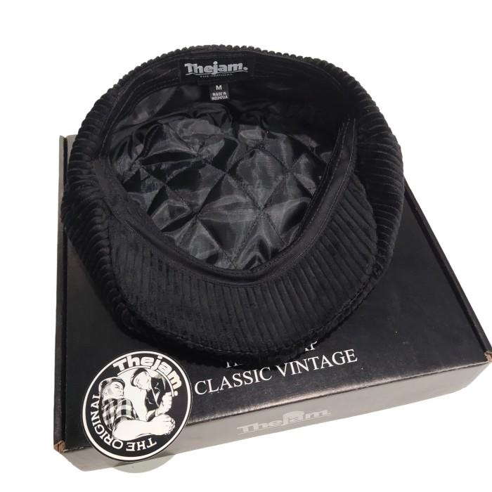 TERLARIS NEWSBOY CAP CORDUROY BLACK THE ORIGINAL THEJAM.#LOCALPRIDE