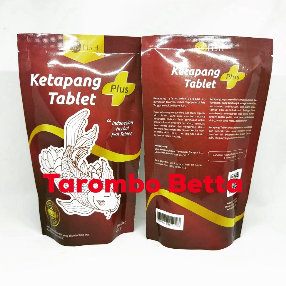 bdsa -39 KETAPANG TABLET PLUS SG FISH Mineral Ekstrak Bubuk Daun Ketapang Laut Seller Now