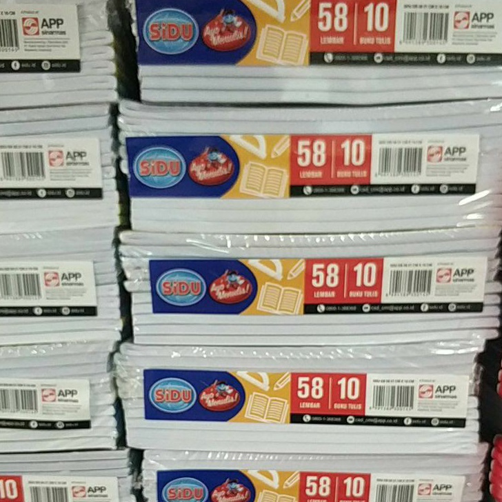 

Pasti Murah☆ BUKU TULIS GARIS SINAR DUNIA SIDU 58 LEMBAR C93