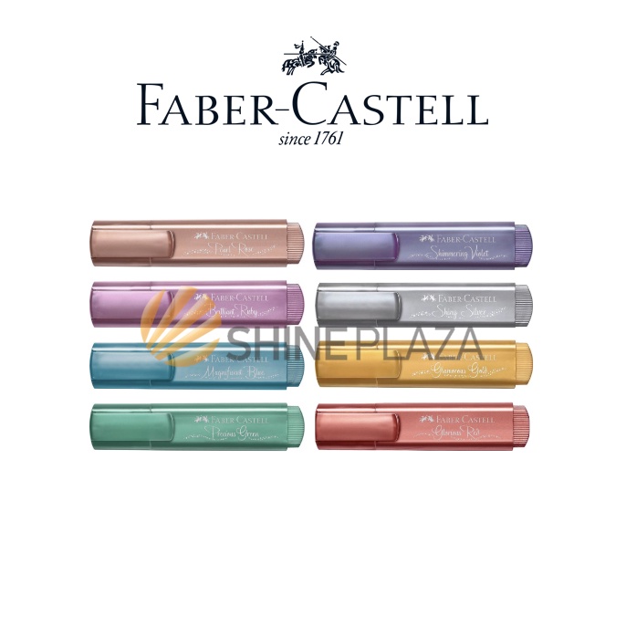 

UHRR-80 Faber Castell Highlighter Metallic Color - Textliner 46 Metallic Eleoen