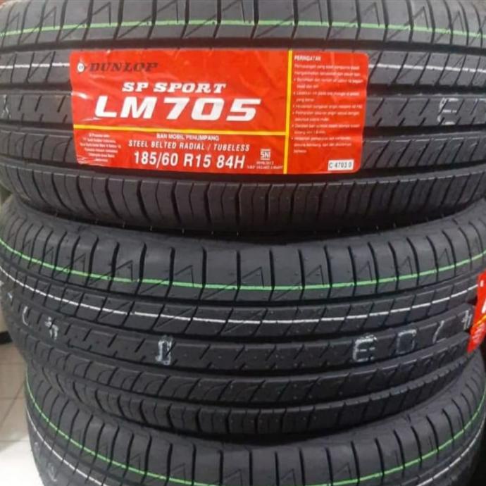 SALE Ban Dunlop LM705 185/60/R15 Toyota Yaris, Splash, Sienta, Swift dll Termurah