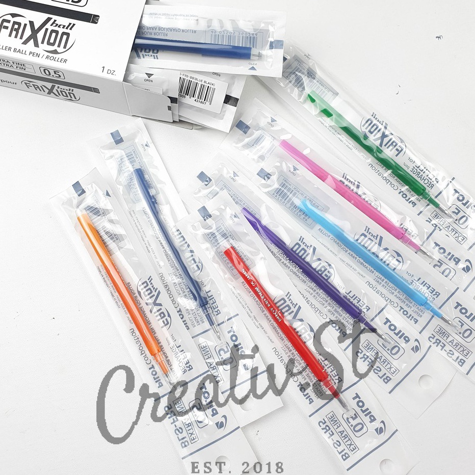 

CCQQ6301 Terlaku.../ REFILL Pulpen Pen Pilot Frixion Erasable 0.5 0.7 mm