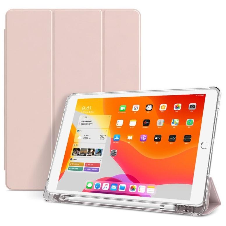 NEW ARRIVAL CASE IPAD GEN 10TH 10.9" AIR4/AIR5 IPAD GEN 7/8/9 10.2" SLIM SMART FOLDABLE CASE SILICON