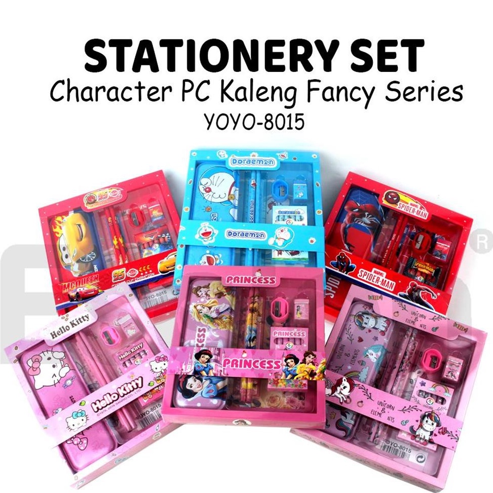 

Diskon Promo↕ Stationary Set 7in1 Karakter 8015 / Paket Alat Tulis Set + Crayon D36
