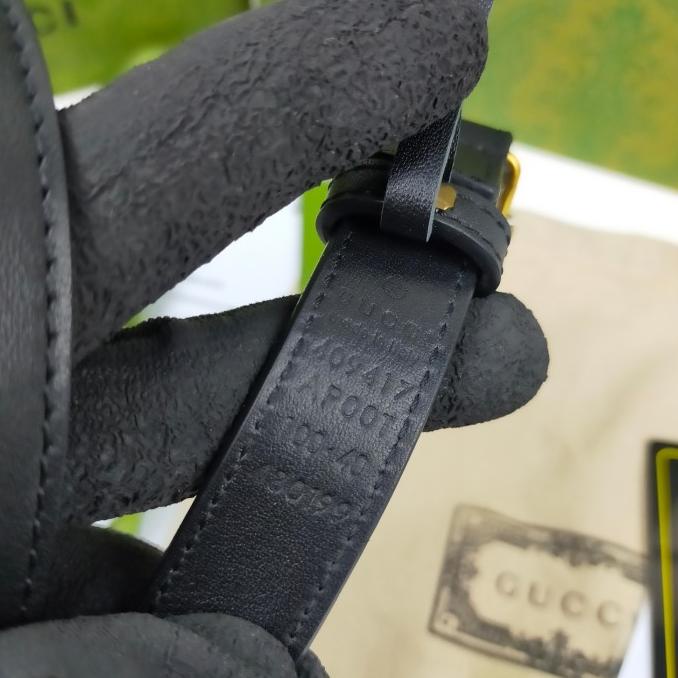 Ikat pinggang sabuk belt wanita G branded import original lebar 2cm