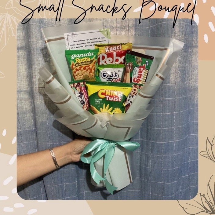 

SNQR2837 COD [READY] Small Bouquet Snack (Buket Snack, Buket Kecil, Makanan, Ciki, Snacks, Coklat)