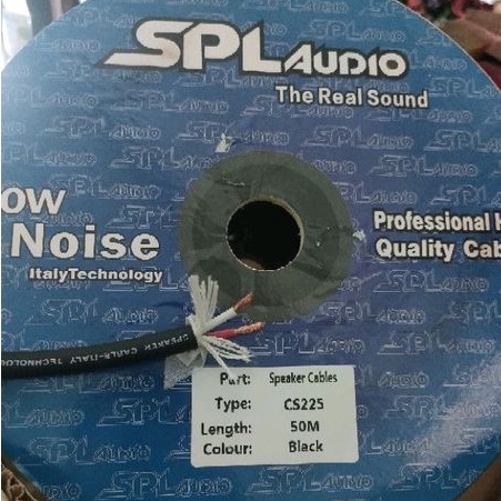 Kabel spiker SPL audio cs225 original warna blue