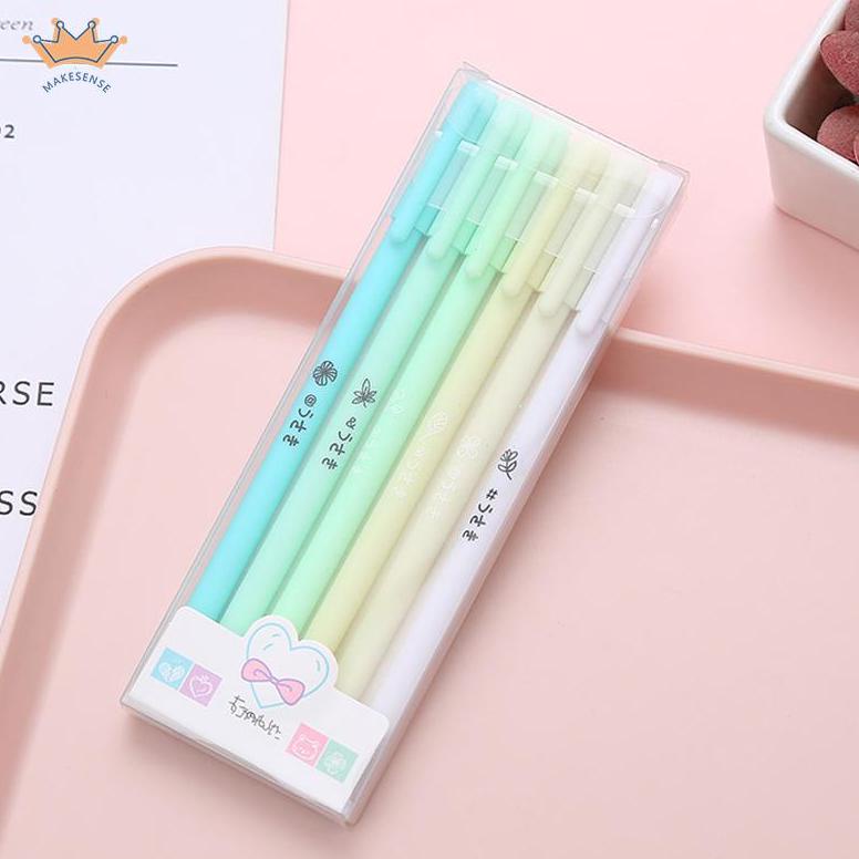 

Promo 6 Buah/Set Tanda Tangan Pena Sederhana Siswa Penel Pulpen Morandi Warna Siswa Tanda Tangan Pena Sekolah Kantor Pasokan Alat Tulis Mk