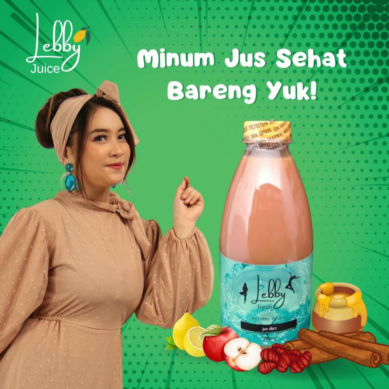 

Lebby Fresh Juice Diet ( 1 Botol Lebby Fresh Juice )