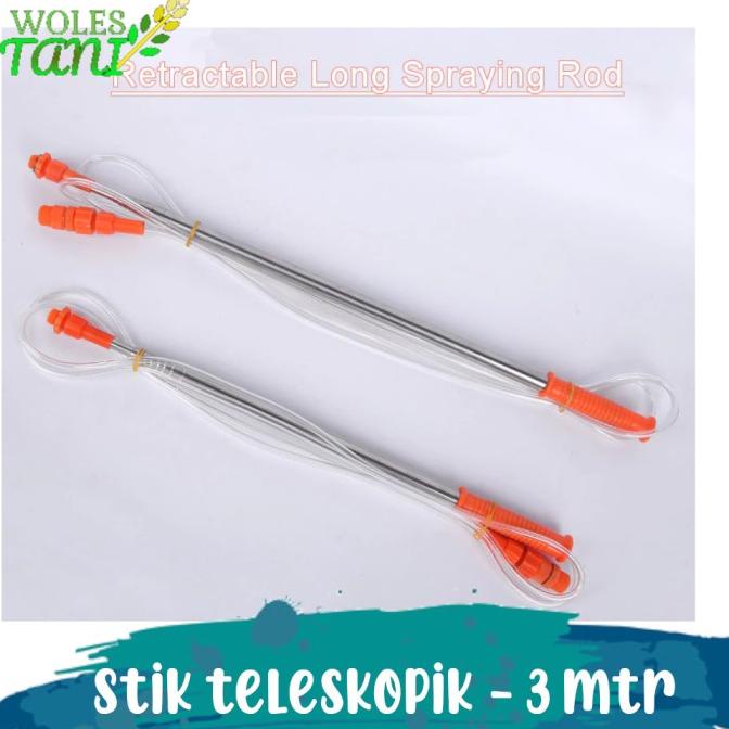 :>:>:>:>] Stik Sprayer Panjang 3 meter Stik Antena Stik Teleskopik